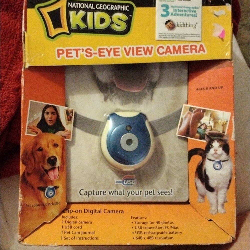 National geographic pets-eye view camera